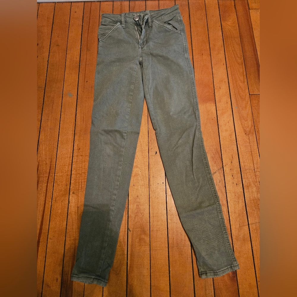 Sage Green American Eagle Jeans